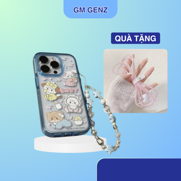 Ốp điện thoại có dây hình thú