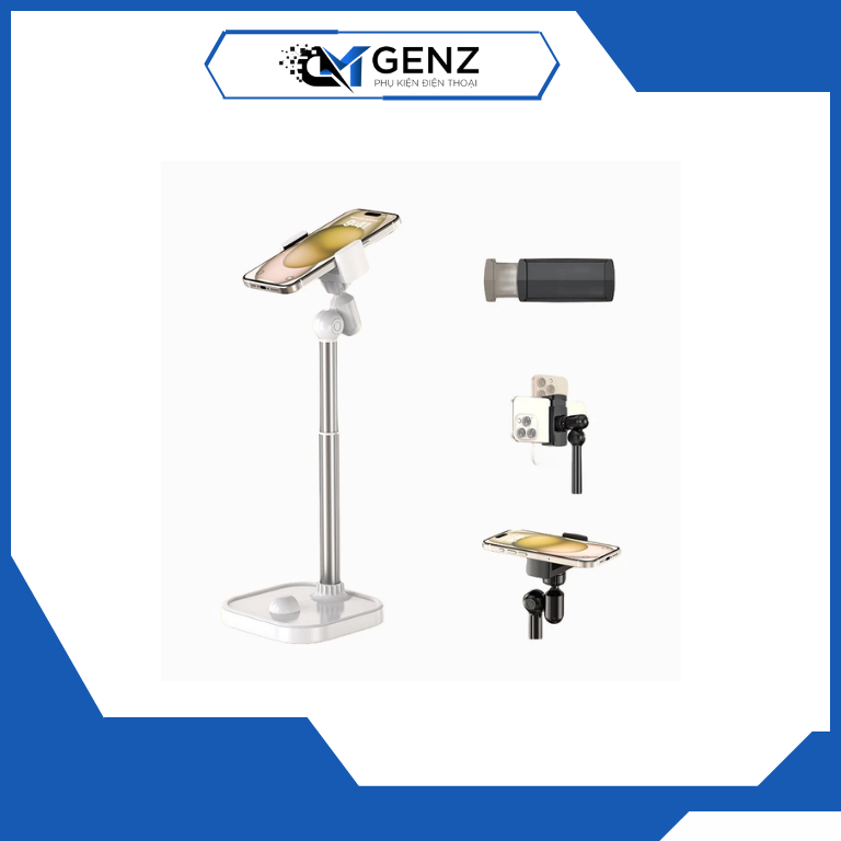 Giá Đỡ Điện Thoại Cao Cấp T10 & T8, Xoay 360 Độ